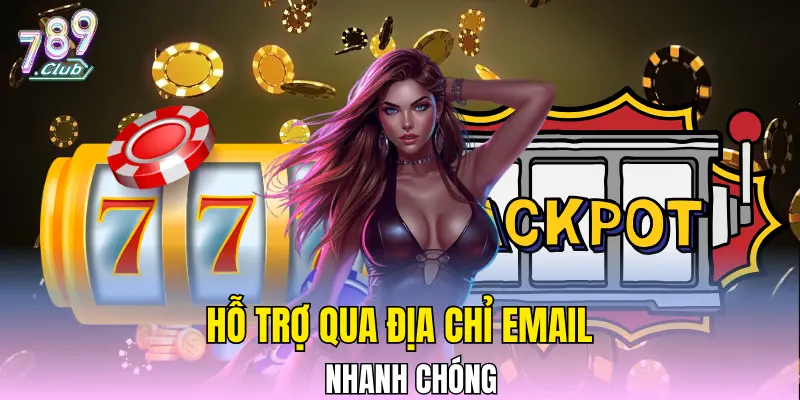 Hỗ trợ qua địa chỉ email nhanh chóng